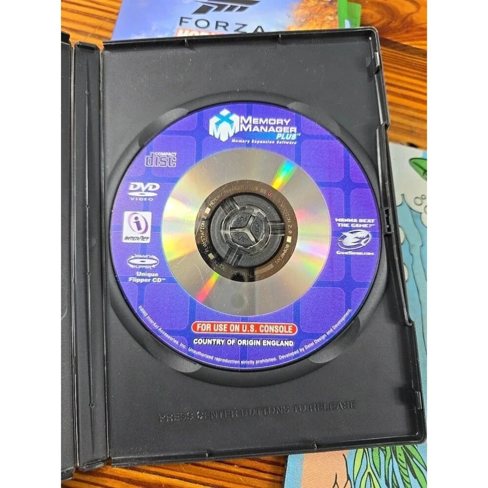 Gameshark PS2 Video Game Enhancer Interact Memory Manager Plus Tested